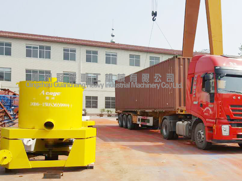 gold separating car,centrifuge concentrator container loading pictures