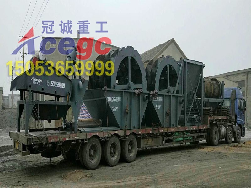 Mining mobile sand making and washing plant